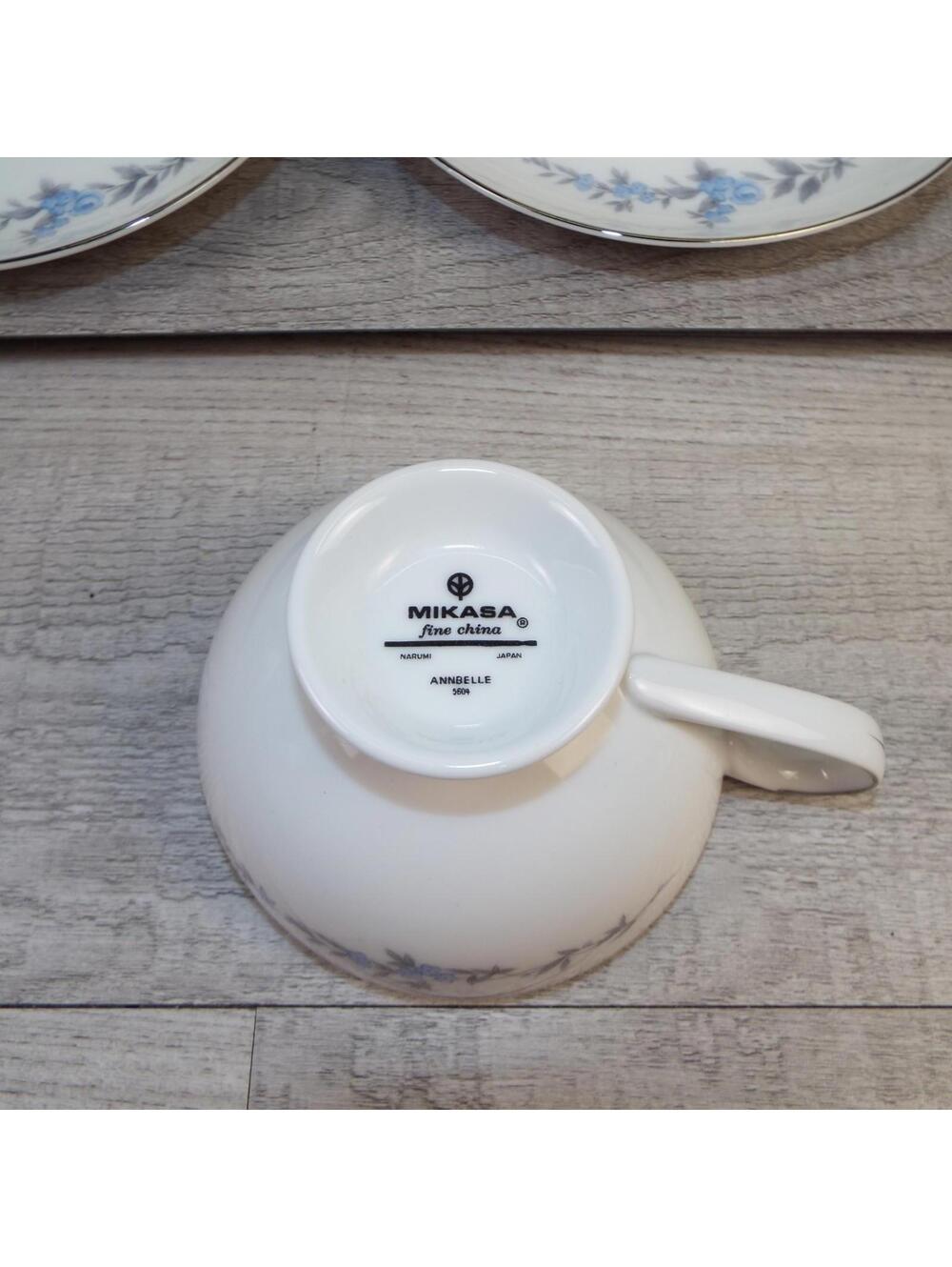 Mikasa Annbelle 5604 Tea Service Set - 6 Tea Plates & 6 Cups - Picture 6 of 8